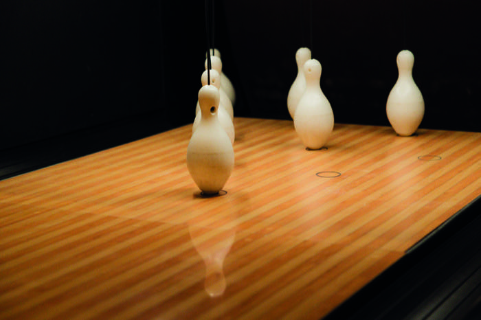 Bolos duckpin con cuerdas de The Duck