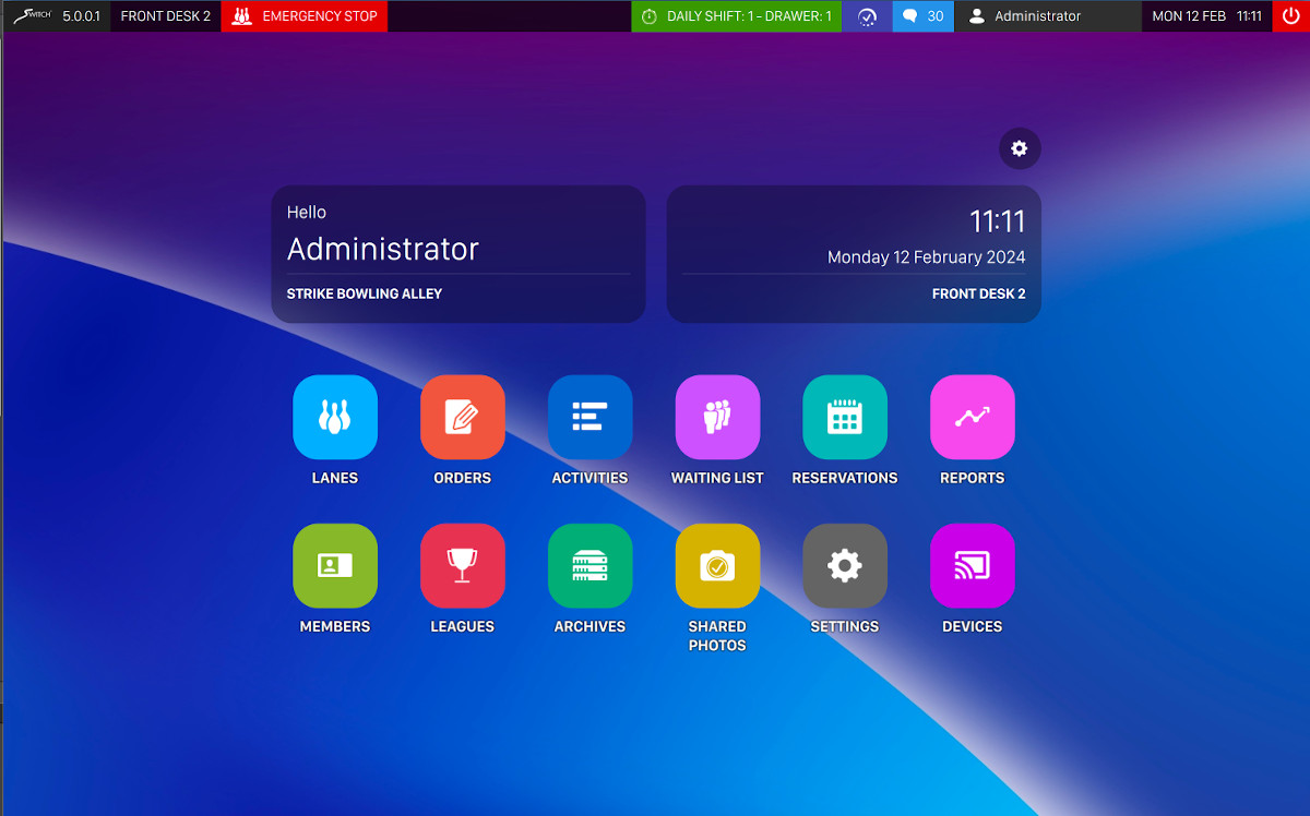 Switch scoring system