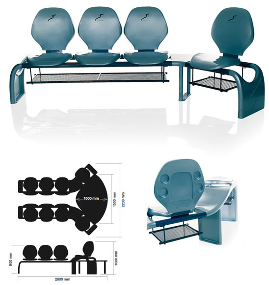 Mobiliario Style Series de Switch Bowling con iluminación LED